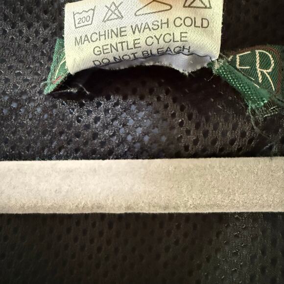 AM Player Men's Blue Navy Zip/ Snap Windbreaker Jacket Size XL - Picture 8 of 14